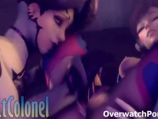 Overwatch mercy x номінальний відео