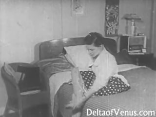 Вінтажний ххх фільм 1950-ті роки - вуайеріст ебать - peeping tom