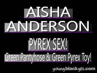 Elbűvölő tini fekete barátnő aisha anderson