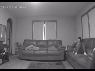 I Hired a Babysitter&comma; But a bitch Showed up Hidden Cam